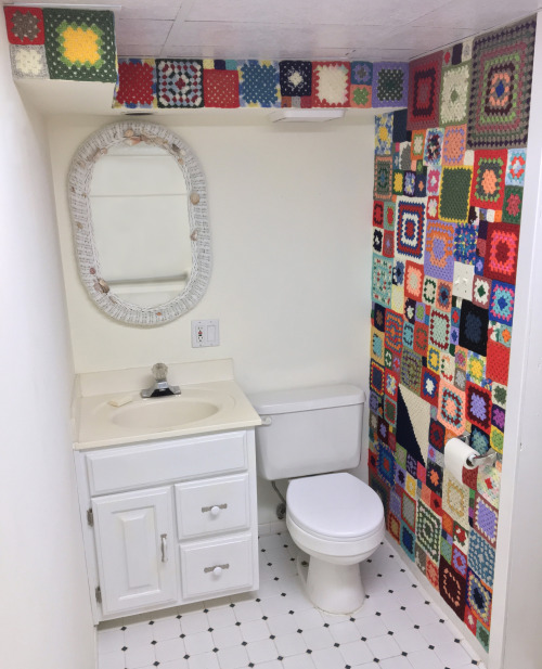 Crochet wall, 2021